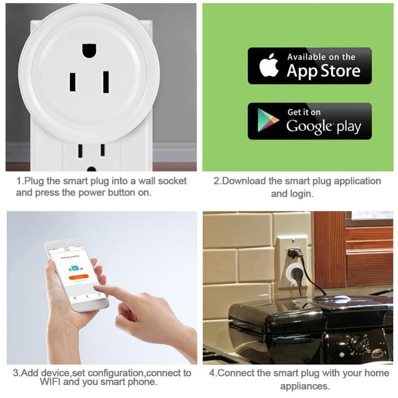 WIFI Smart Plug  control for Smart Homes-9