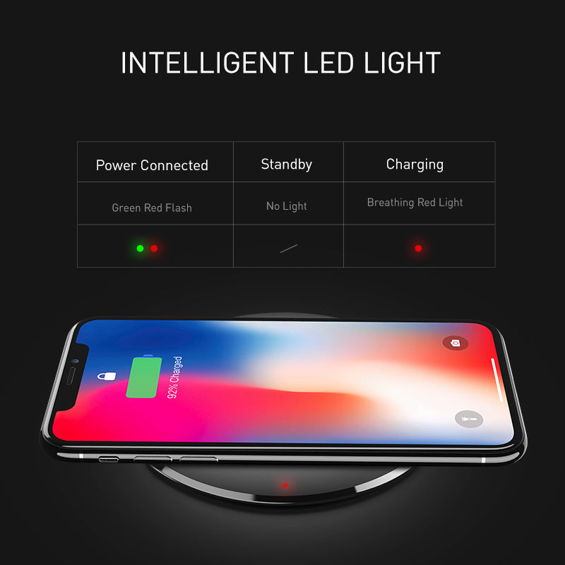 Floveme 5W Universal Round Wireless Charger-3