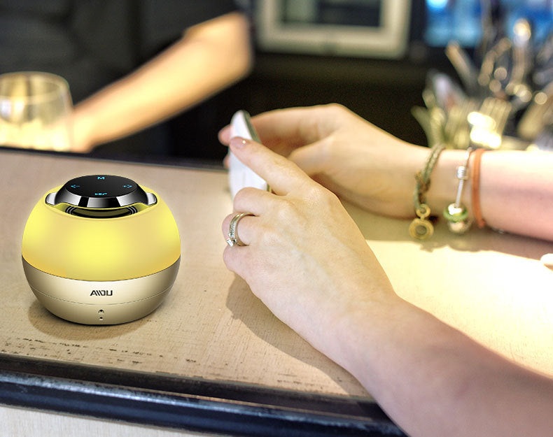 Mini Bluetooth Speakers (RGB lights)-3