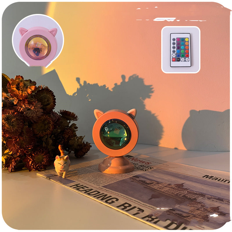 Photo Atmosphere Sunset Projection Lamp-2