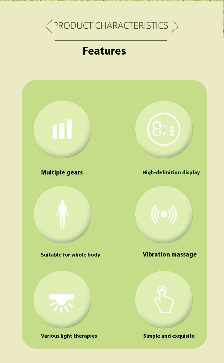 Electric Gua Sha Head Meridian Massager-3