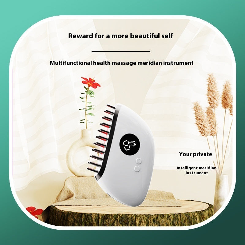 Electric Gua Sha Head Meridian Massager-4