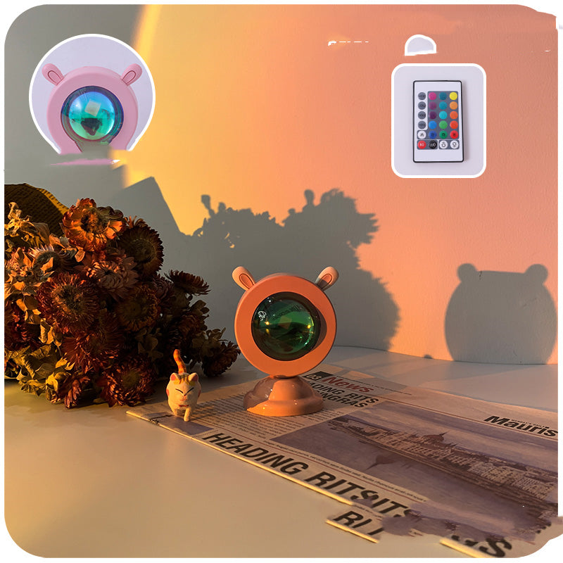 Photo Atmosphere Sunset Projection Lamp-3