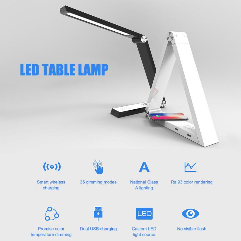 Smart Triangle LED Table Lamp-4