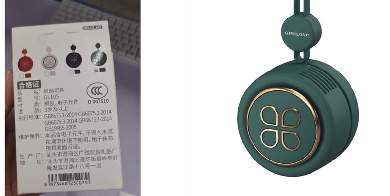 Mini USB Rechargeable Handheld Cooling Fan-7